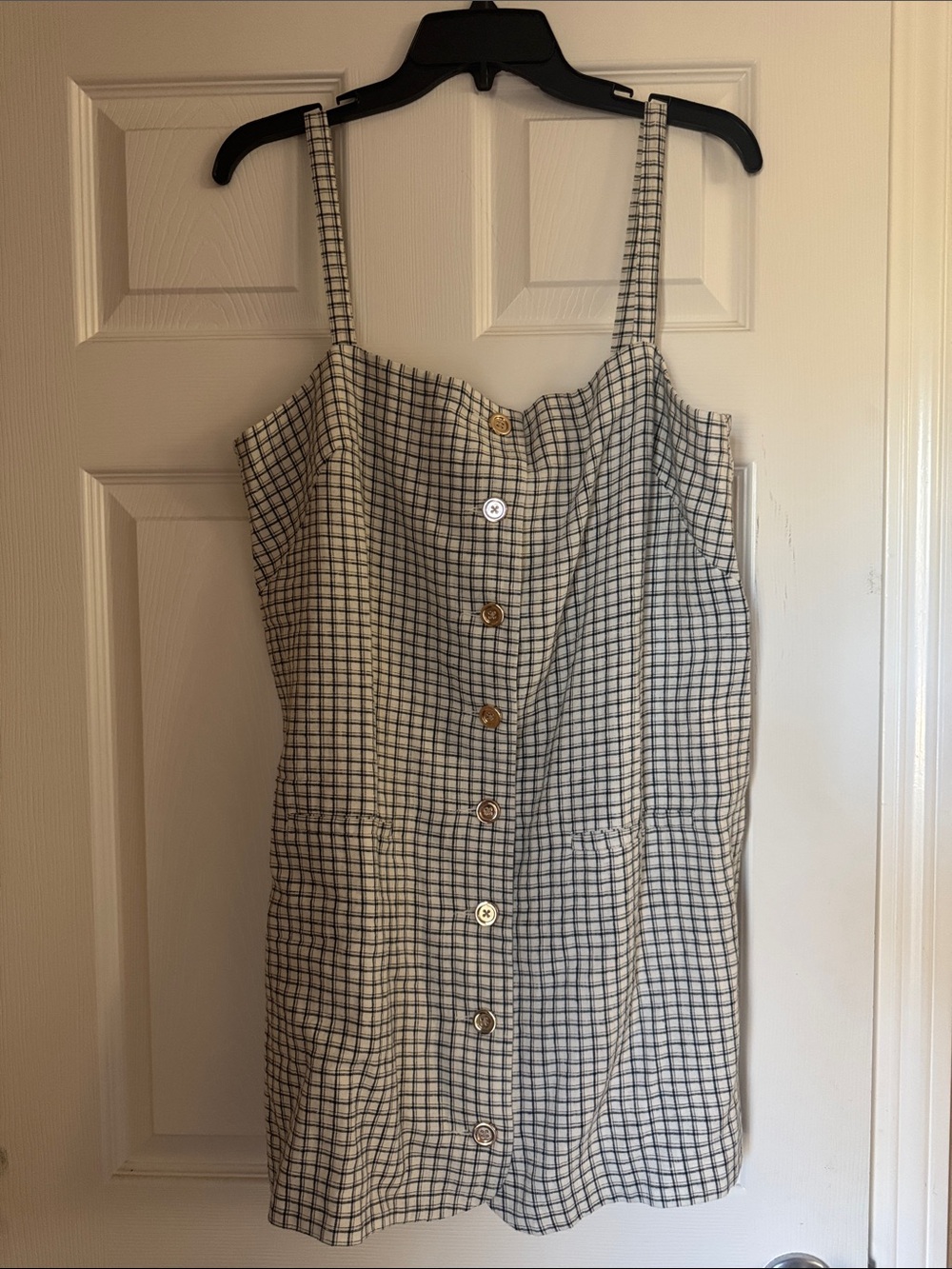 NWT J. Crew Claudia Dress in Plaid Linen